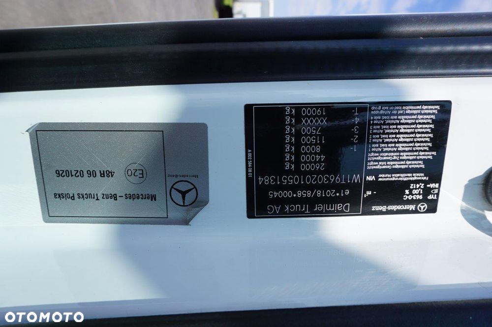 Mercedes-Benz ACTROS 2545 6x2 BDF * 559 000 KM * - 20
