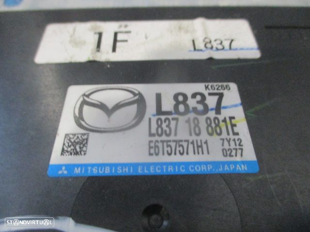 Centralina L83718881E  E6T57571H1  TD1155430   GS1E67560F   GS167UU0A  ADC5001000G  GS1D66938  5WK49005D  GS1D66DHXA  S180036011C  5WK49093  DH55675DZ   MAZDA 6 II FASE 2 2008 2 FASE 2 1.8I 120CV 5P CINZA  ORIGINAL - 12