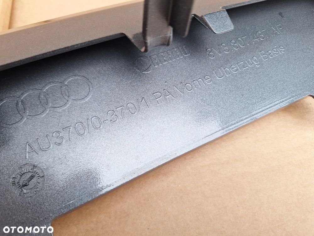 AUDI A3 LIFT HB 16- 17-20 8V3 ORYGINAŁ! NOWY! ZDERZAK PRZÓD PRZEDNI BDB SZARY MET. ORYGINAŁ 8V3807437AF WYSYŁKA 24H - 12