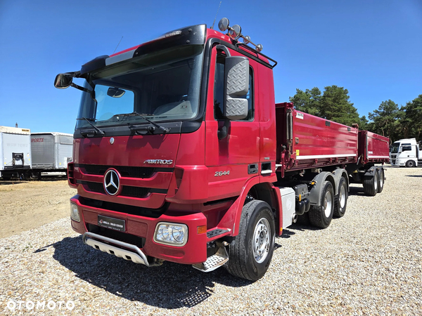 Mercedes-Benz ACTROS 2644 MP3 6X4 / 3 STRONNY KIPER / 255tys.km ! / PEŁNY SERWIS