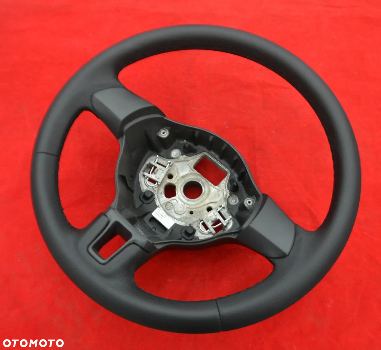 VW VOLKSWAGEN POLO 5 V 6R 09-15 Kierownica Nowa Skóra Skórzana 6R0419091 - 3