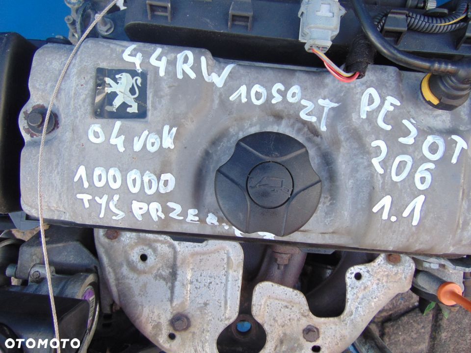 Silnik Peugeot 206 1,1 2004 rok - 1