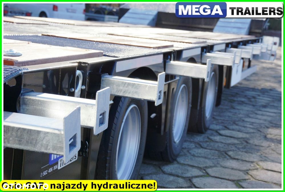 Mega Niska podłoga, DMC 54 T, oś skrętna, najazdy HYDRULICZNE 4,0 M !!! - 25