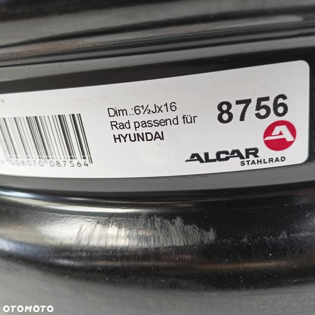 Felgi 5x114,3 16 Hyundai IX35 Tucson 4szt (F5098) - 7
