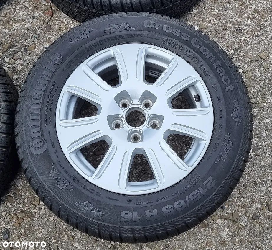 4x koła felgi opony zima Audi Q3 SQ3 Q2 Q5 VW Seat Skoda Continental CrossContact Winter 215/65/16 215/65R16 5x112 - 4