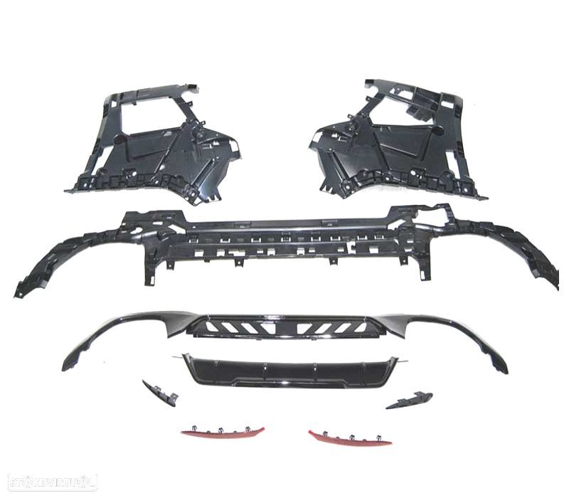 PARA-CHOQUES TRASEIRO BMW G20 19- LOOK M PERFORMANCE PDC - 3