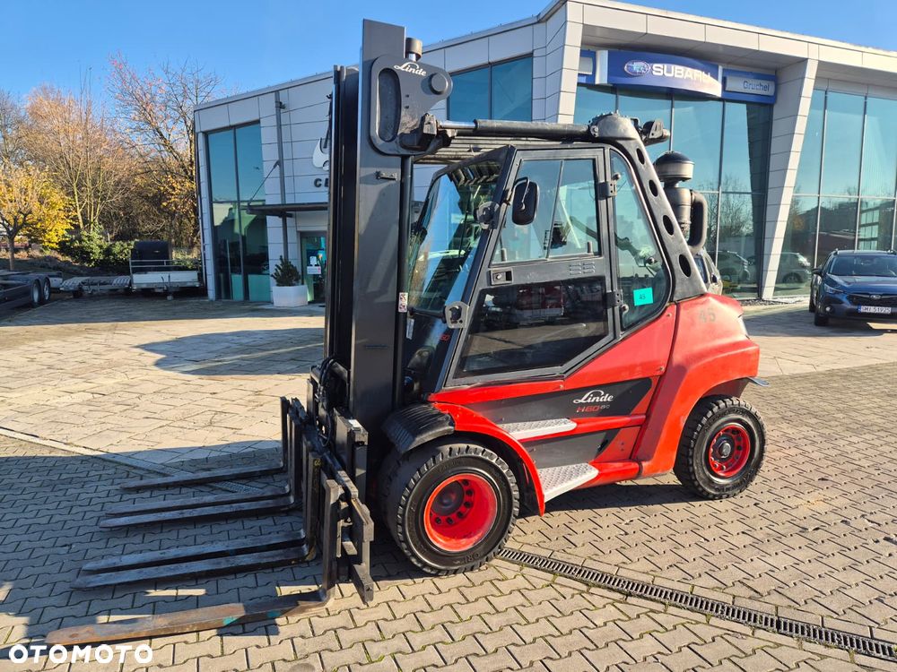 Linde H 60 D Evo / 6 WIDEŁ UNIKAT / SERWISOWANY / 6 TON UDŻWIGU / KSIĄŻKA SERWISOWA / 1WŁ. / MOŻLIWY UDT I TRANSPORT PO CAŁEJ EU! - 14