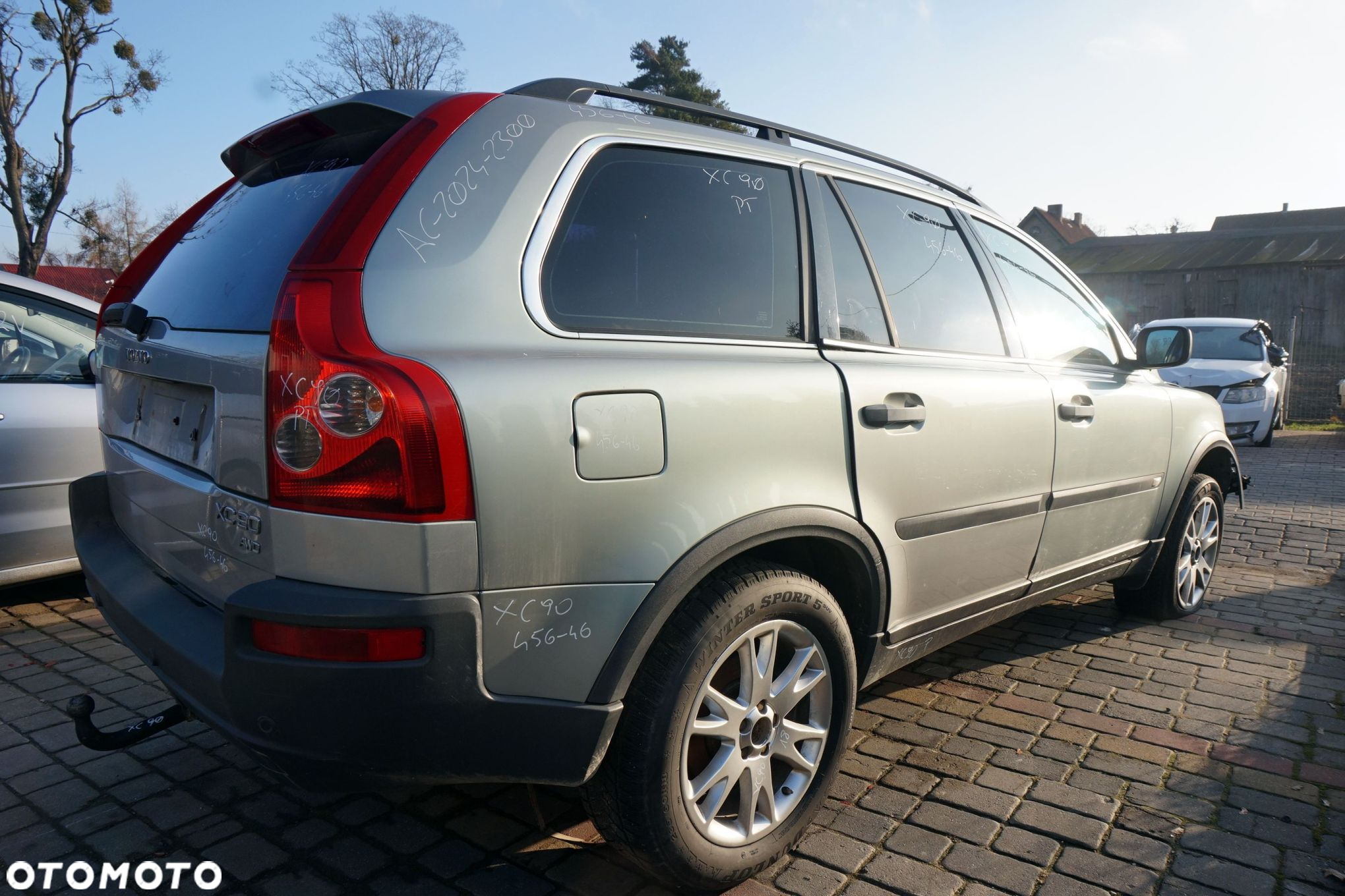 VOLVO XC90 I 275 2003 456-46 2.5T 20V B5254T2 209KM AW50/51 SREBRNY na części - 5