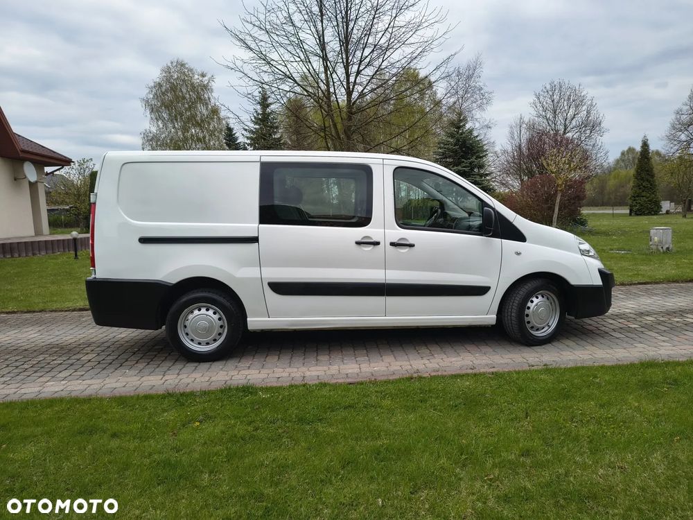 Fiat SCUDO Klima Elektryka Dubel Kabina 6os Brygadówka Hak - 4