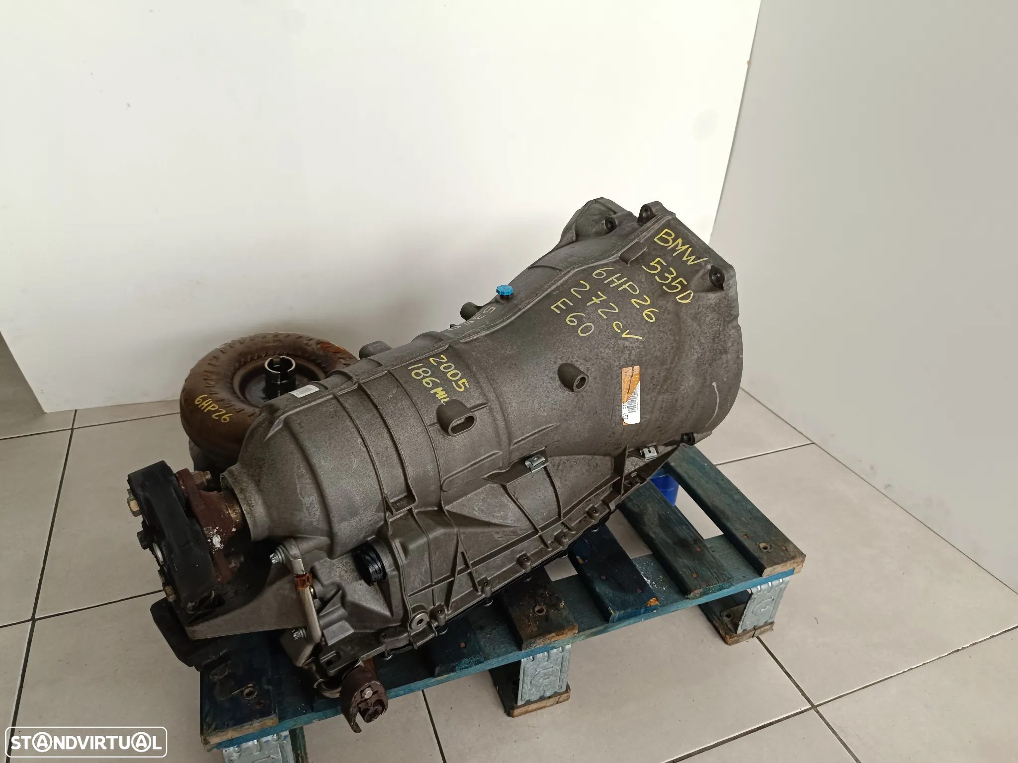 caixa automatica Bmw 535D 6HP26 E60 M57 biturbo 272cv ZF 6HP26 312NJ - 2