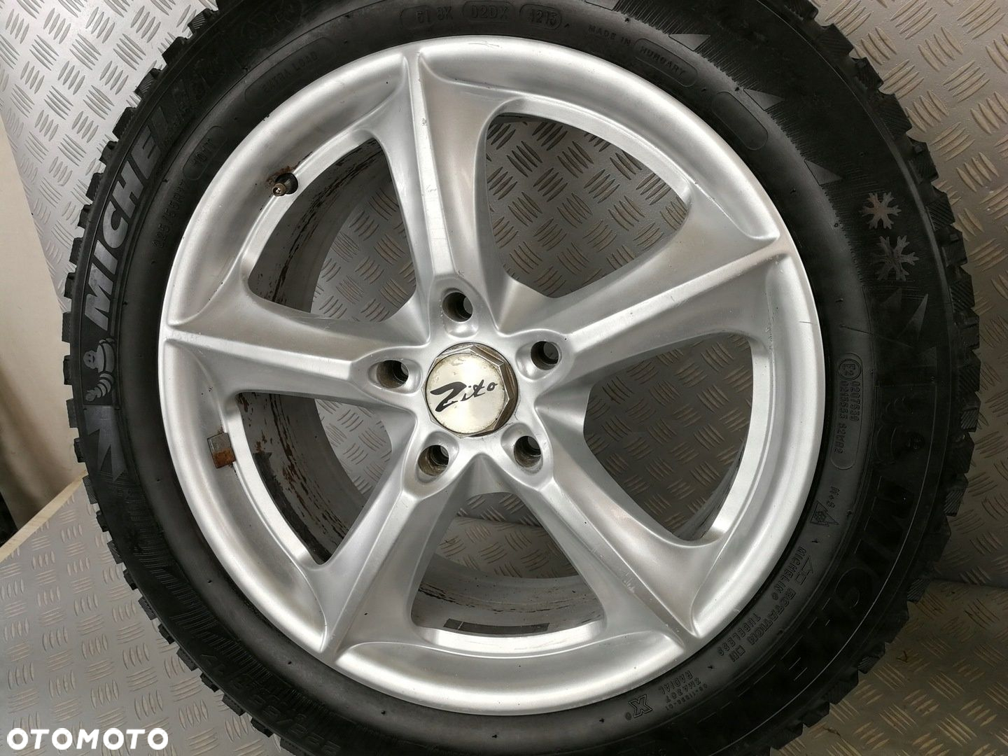 225/55R17 koła felgi aluminiowe ZITO 17X7,5 5X120 17" ET45 VW T5 LIFT T6 - 13