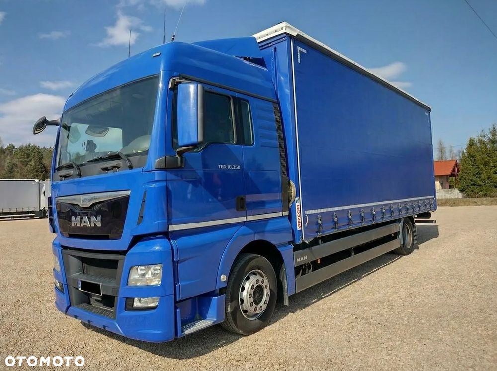 MAN TGX 18.360 Firana 19 Palet Suwany Dach Manual Cały Na Poduszkach - 3