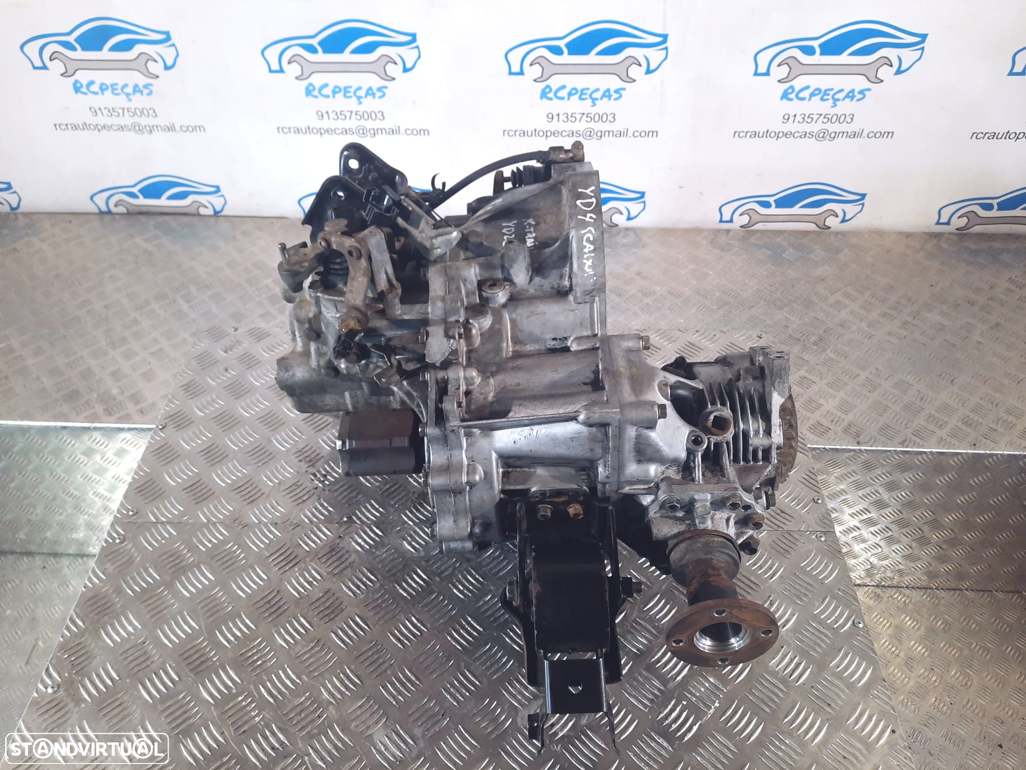 CAIXA VELOCIDADES MANUAL NISSAN XTRAIL X-TRAIL X TRAIL T30 2.2 DCI 16V 115CV 4X4 YD22ETI YD4 ALMERA II 2 MK2 N16 TINO V10 PRIMERA P12 NAVARRA D22 - 8