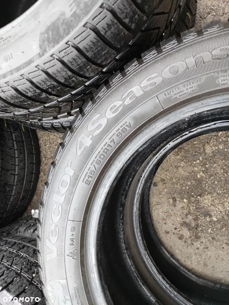 215/60R17 96V Opony Całoroczne Wielosezonowe GOODYEAR VECTOR 4SEASONS 5,5mm Legnica ALU-RAD 215/60 - 4