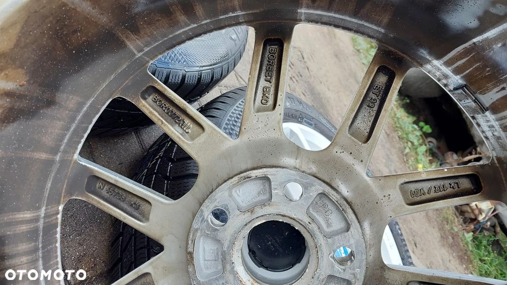 Komplet kol zimowych 205/55r17  6.50x17 ET 38 5x112 VW SKODA SEAT n65738 - 8