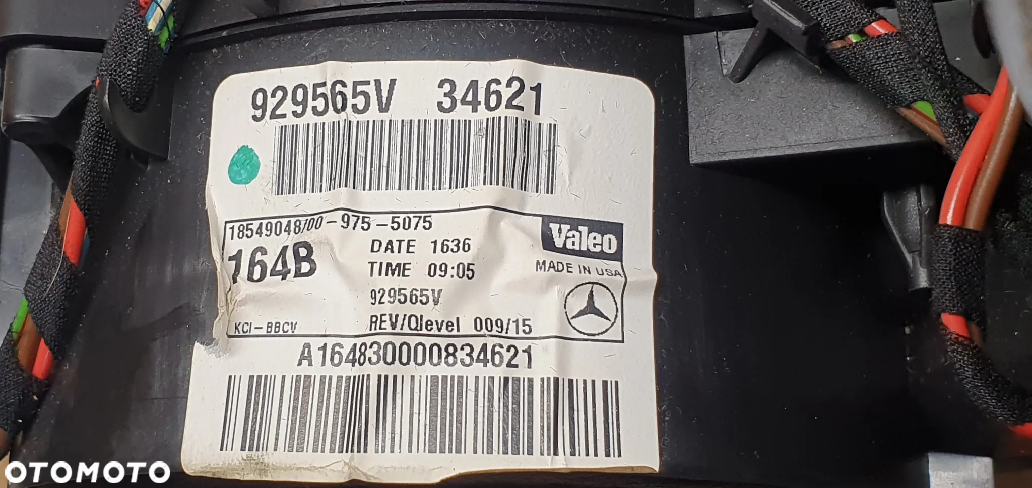 Nagrzewnica obudowa nagrzewnicy silnik rezystor kompletna Mercedes ML W164 A1648300008 - 9