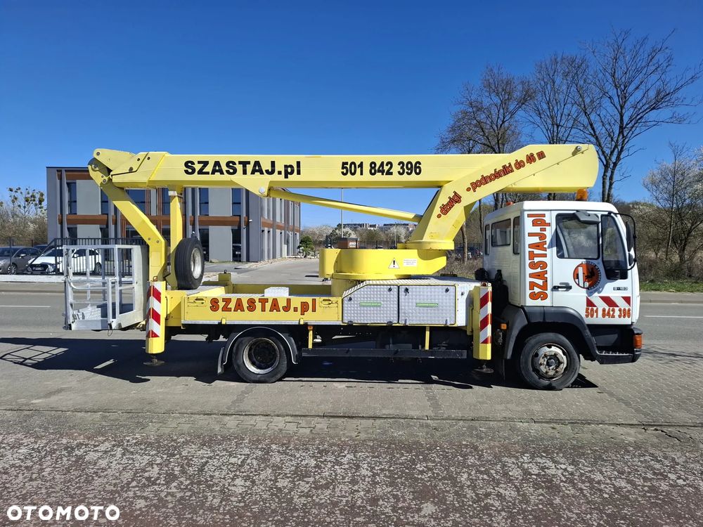 MAN Podnośnik Koszowy Bison TKA 26 - 26 Metrów w Górę 18 m bok Pilot - 12