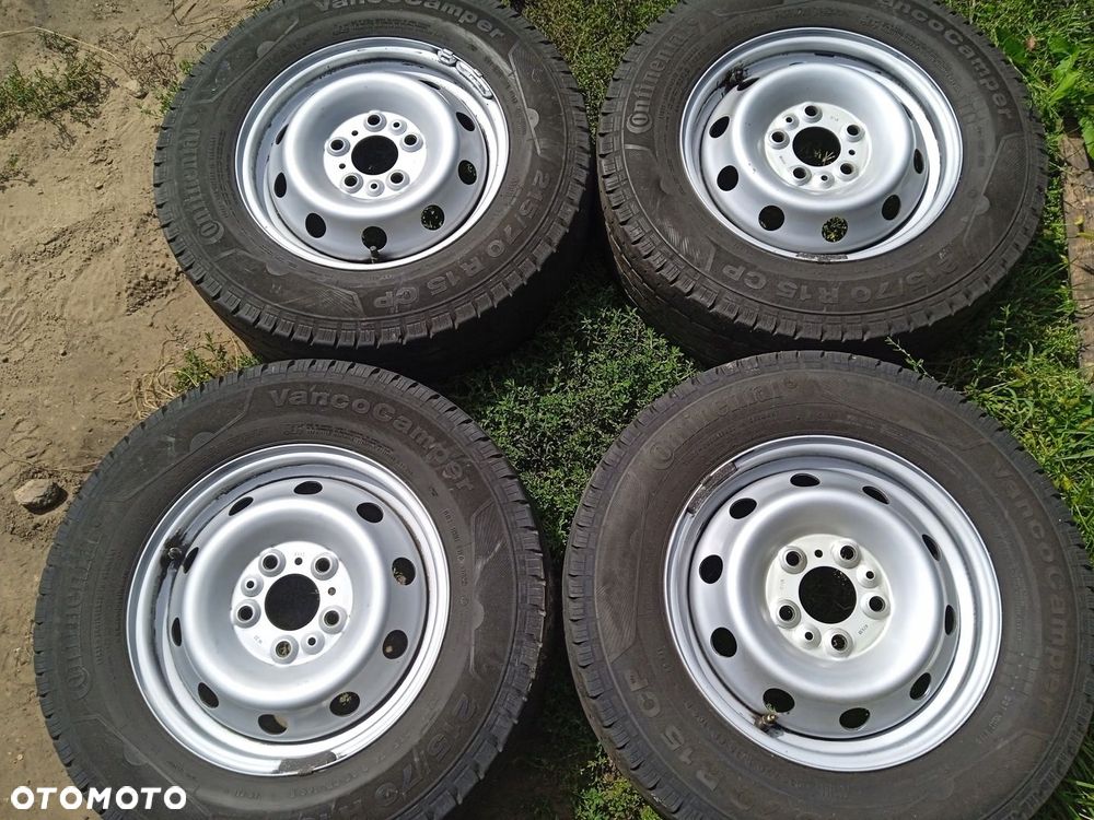 koła stalowe 5x118 Jumper Ducato Boxer opony lato 215/70 15C - 1