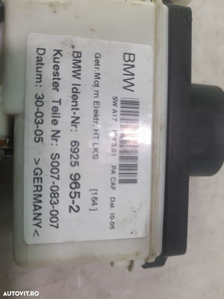 Motoras geam stanga spate 69259652 BMW X3 E83 [2003 - 2006] 2.0 D m47 - 2