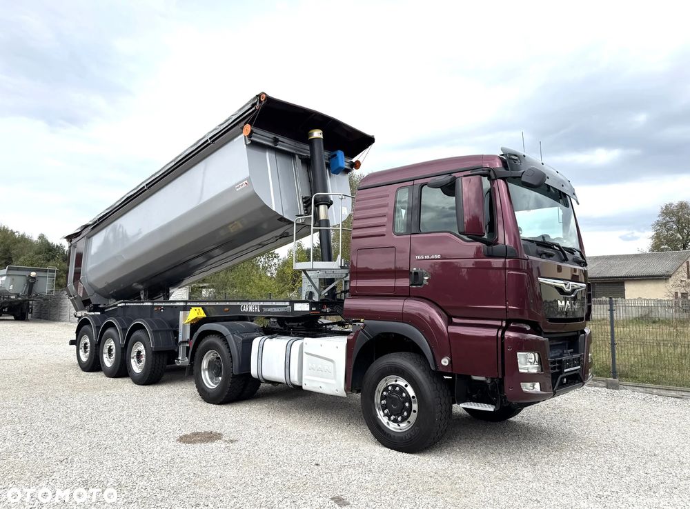 MAN TGS 18.460, 4x4 - STAŁY NAPĘD + CARNEHL METALOWA,