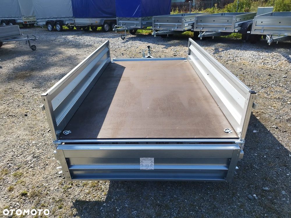 Zaslaw Przyczepa Zasław 235SU 235x132x35 1 osiowa mocne burty uchylna - 2