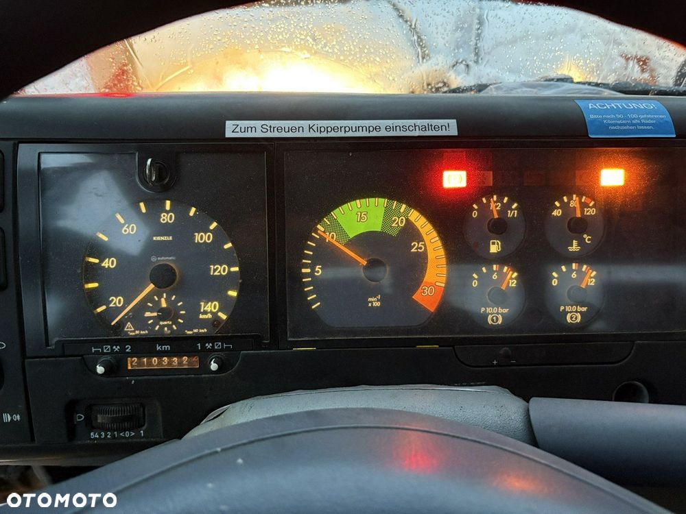 Mercedes-Benz Mercedes Vario 815 Wywrotka 4X4  2004 Pług posypywarka odśnieżarka - 5