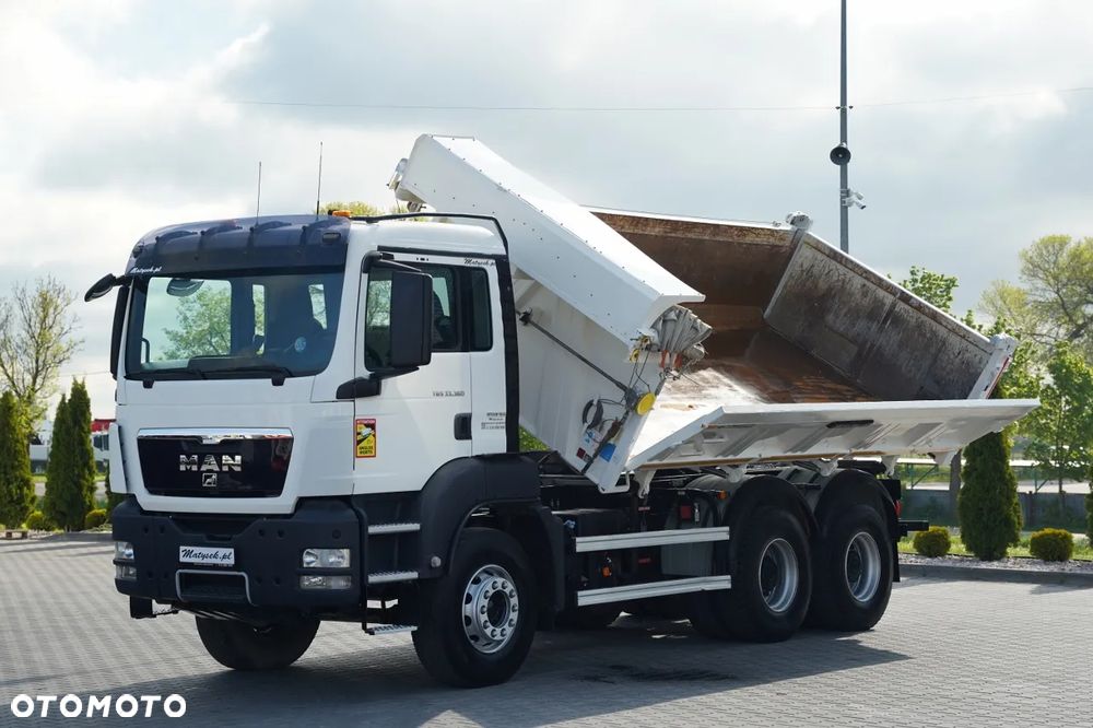 MAN TGS 33.360 / 6x4 / WYWROTKA / HYDROBURTA / MEILLER KIPPER / BORDMATIC / AUTOMAT  / EURO 5 - 6