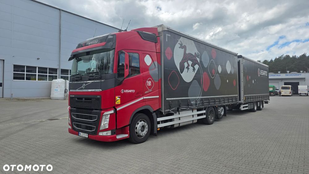Volvo Volvo FH 460 / ZESTAW TANDEM 120M3 / 7,7m+7,7m /PRZEJAZDOWY / SALON PL / ZŁOTY KONTRAKT SERWISOWY - 2