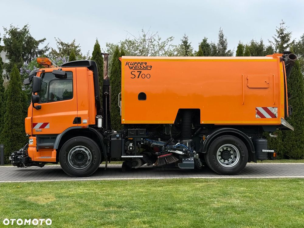 DAF CF 75.310 ZAMIATARKA KUPPER WEISSER S700 - 5