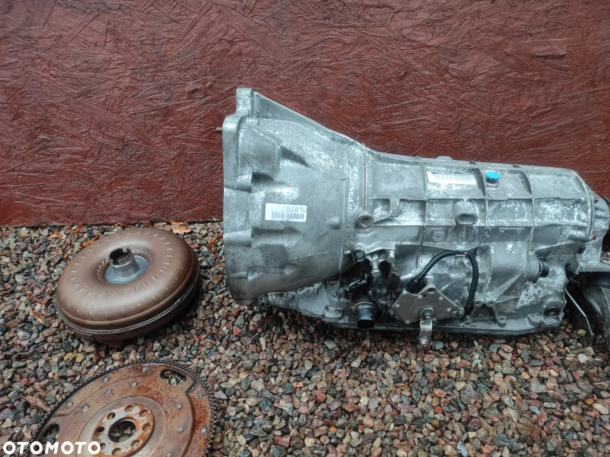 BMW E39 / E46 / E85 ( Z4 ) ORYGINALNA KOMPLETNA AUTOMATYCZNA SKRZYNIA BIEGÓW 5HP19 ZF A5S 325Z - TU DO SILNIKÓW GAMY M54B30 231KM  + SPRZĘGŁO HYDROKINETYCZNE + KOŁO ZAMACHOWE O NR. 24 00 1 423 933 OEM W BARDZO DOBRYM STANIE - 3