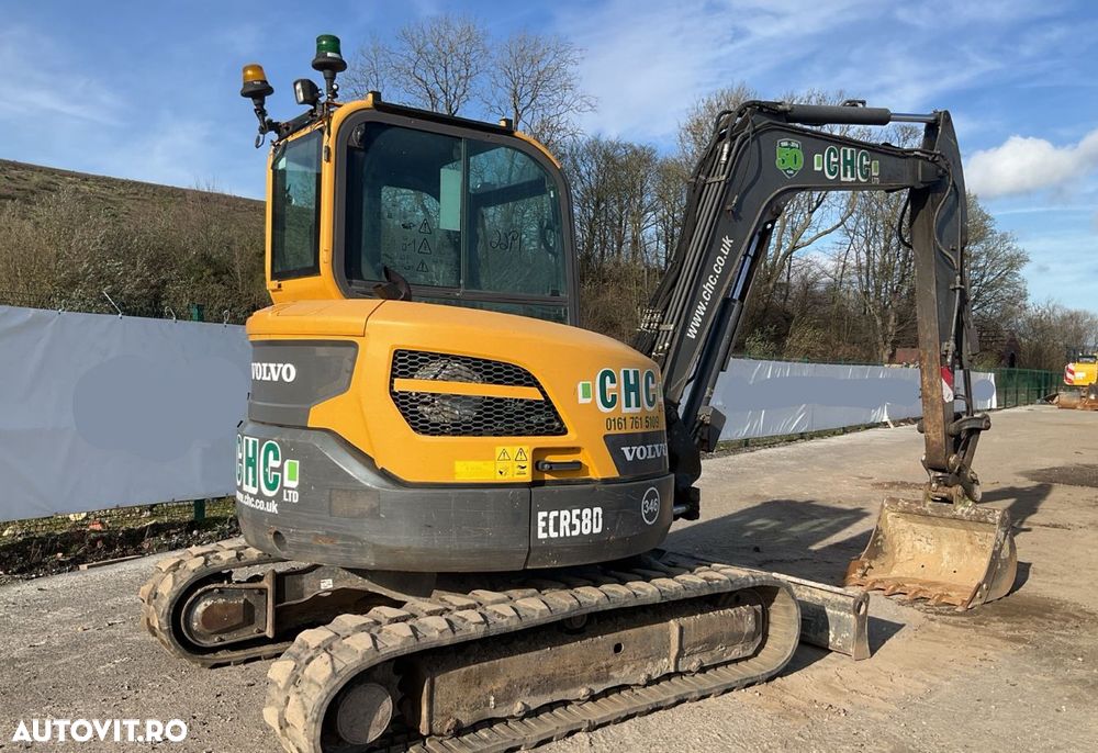Volvo ECR58D Excavator - 3