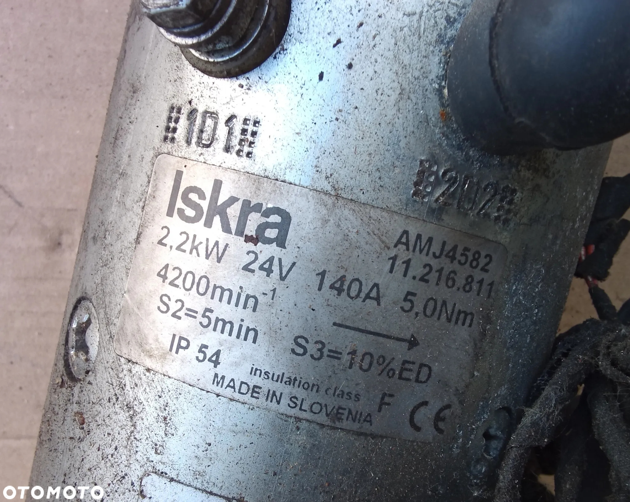 Pompa hydrauliczna 2,2KW 24V iskra AMJ 4582 - 4