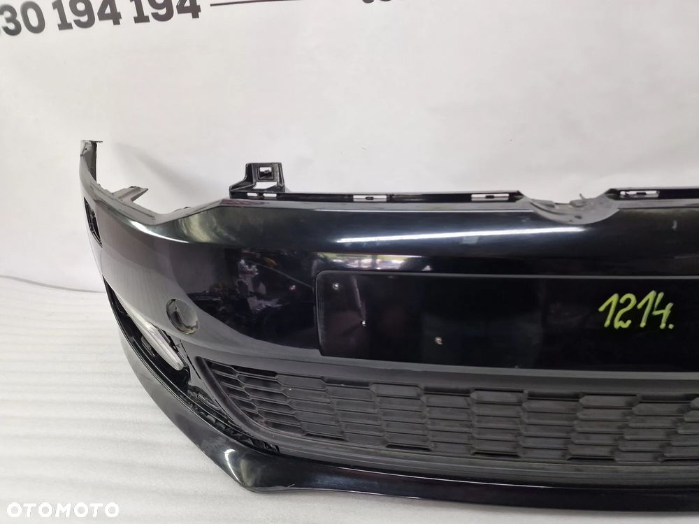 VW POLO 6R0 09- ZDERZAK PRZEDNI PRZÓD NA SPRYSKI + KRATKA ŚRODKOWA + PRAWY HALOGEN + PŁYTA / OSŁONA POD ZDERZAK , NR 6R0807221 , NR AUKCJI NZ1214 - 11