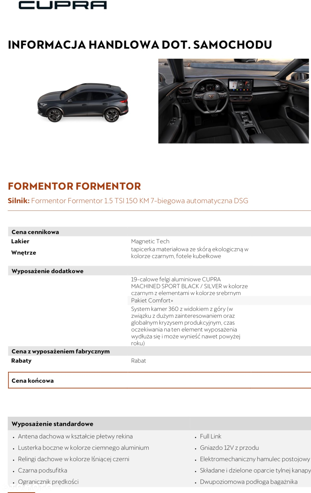 Cupra Formentor 1.5 TSI DSG - 16