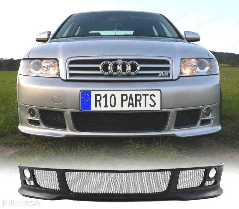 SPOILER LIP FRONTAL AUDI A4 B6 SEDÁN AVANT 00-06 LOOK ABT - 1