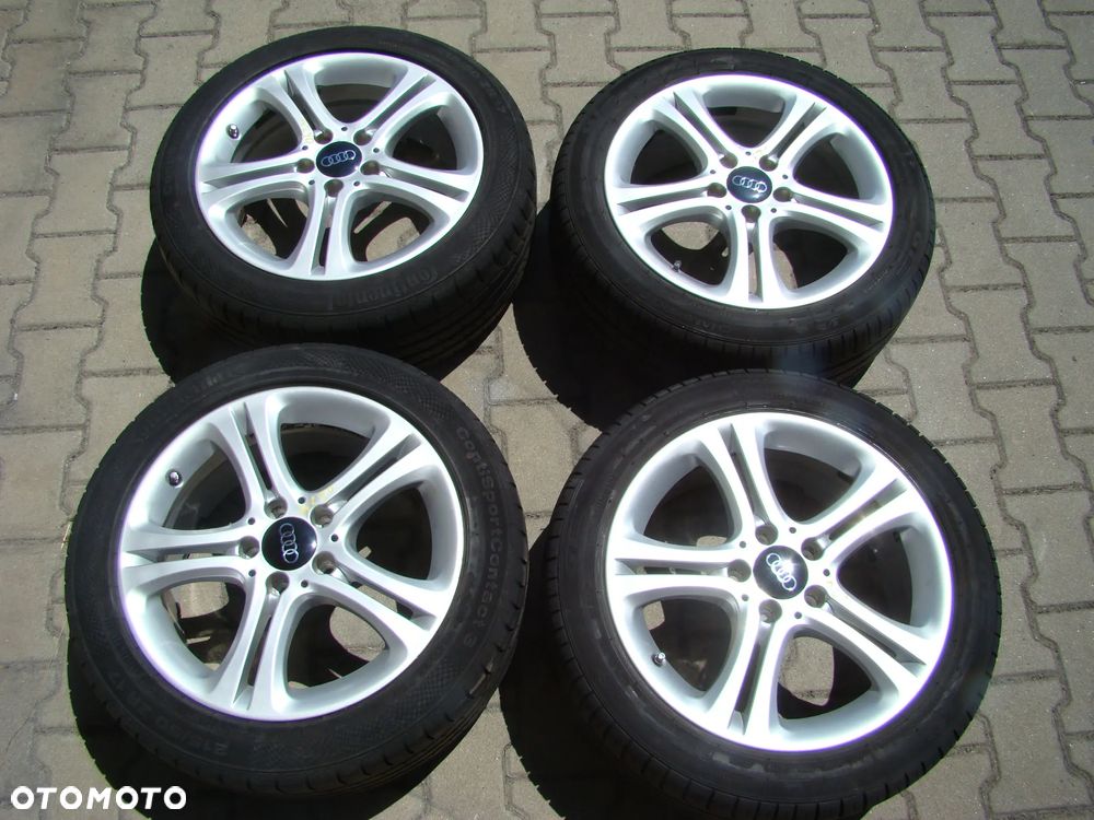 a290 5x112 Audi A3 8P 8V 8Y  7,5jx17 et52,5 opony lato 215/50 - 1