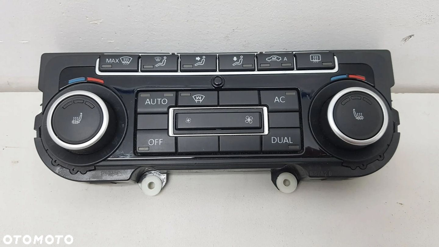 VW PASSAT B7 GOLF PANEL KLIMATYZACJI GRZANIE FOTELI - 1
