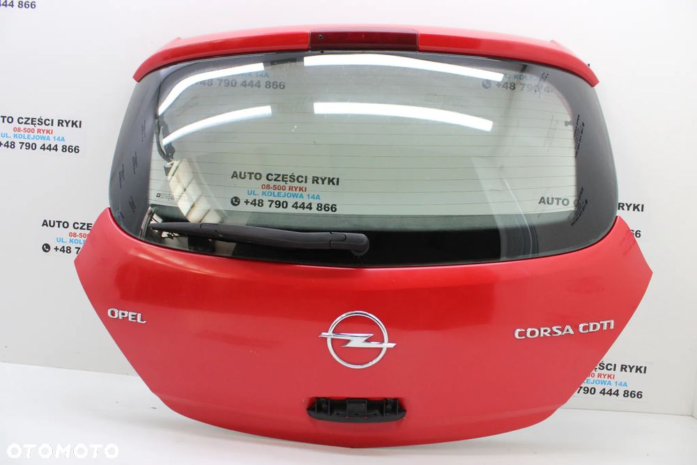 Opel Corsa D Klapa Bagażnika Z547  3D - 1