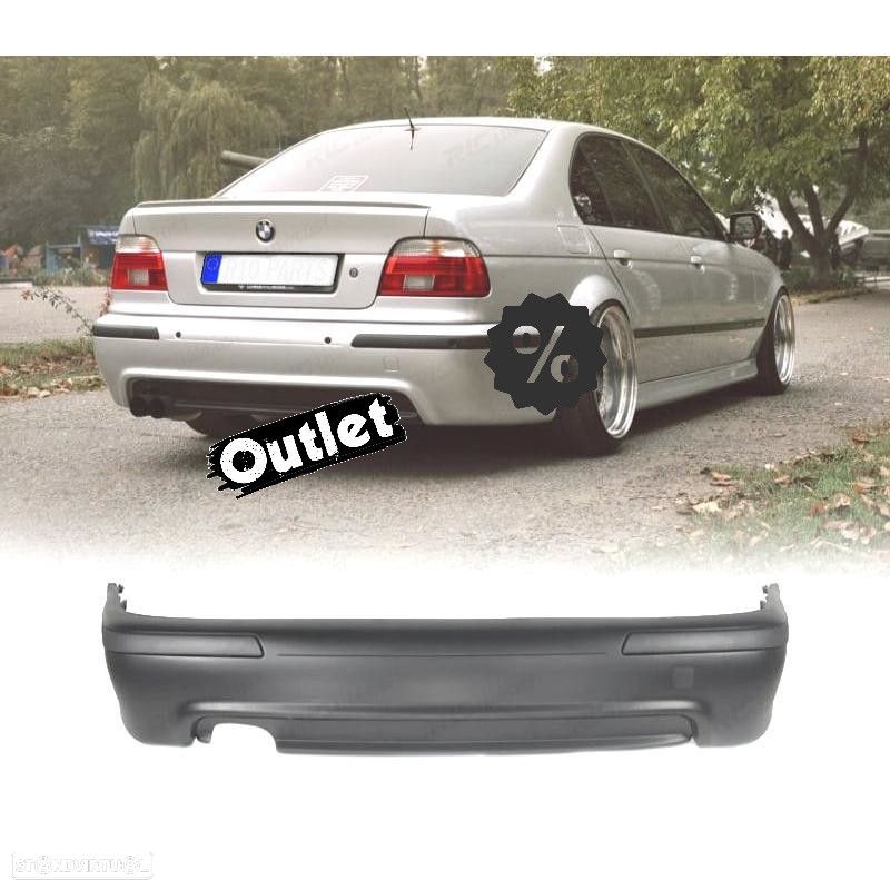 C002116C9 PÁRA-CHOQUES TRASEIRO BMW E39 95-03 SEM PDC LOOK M - 1