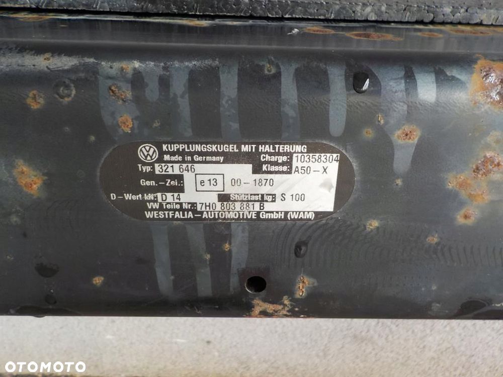 VW T5 HAK HOLOWNICZY HOL - 5