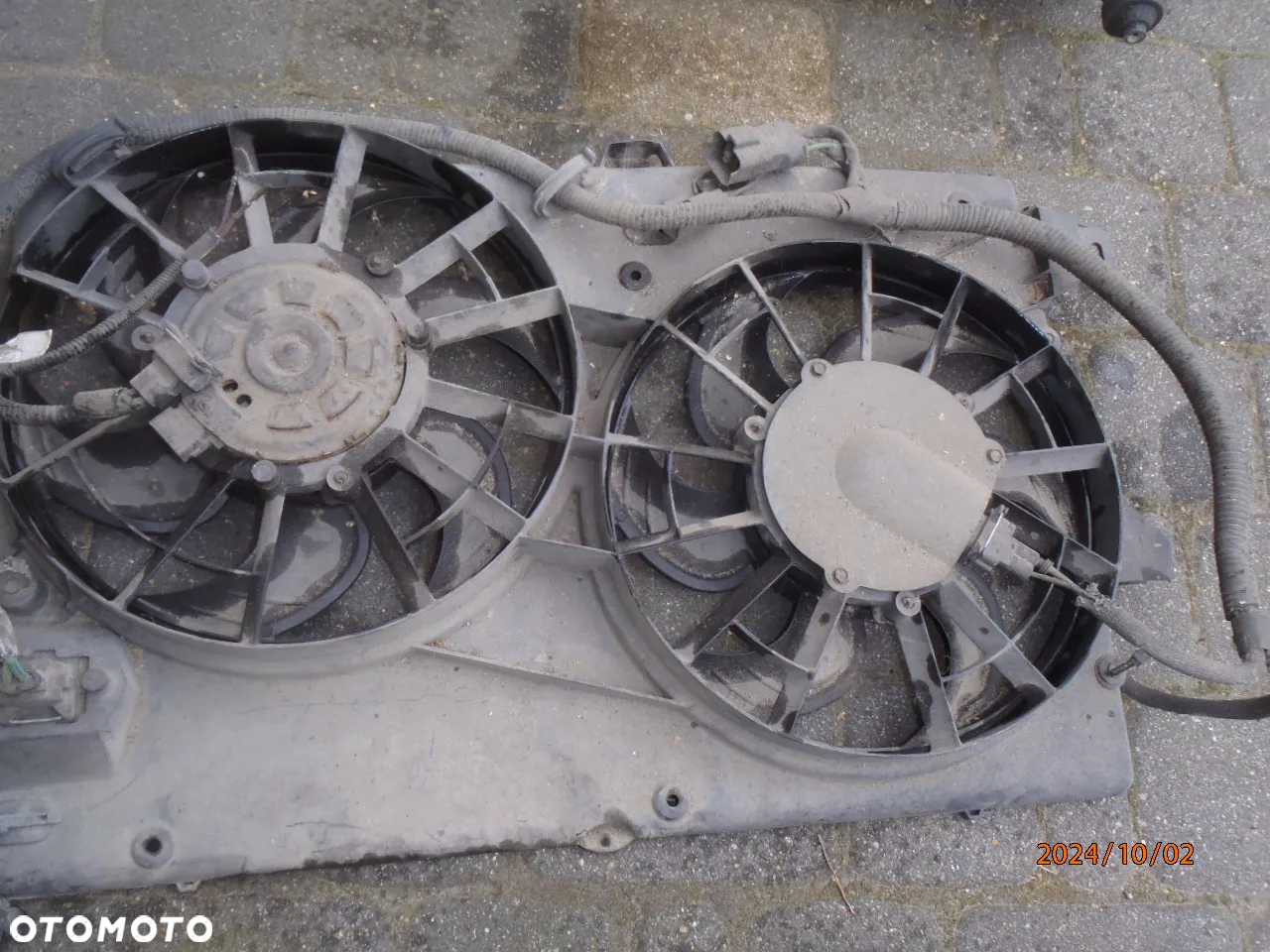 wentylator chłodnicy silniczek ramka ford eskort puma fiesta mondeo focus fokus mk3  oryginał posiadam wszystkie części - 9