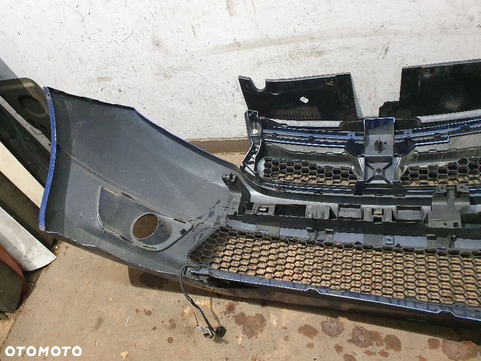 Dacia Logan Sandero II 12- zderzak przedni kratka wiązka grill - 4