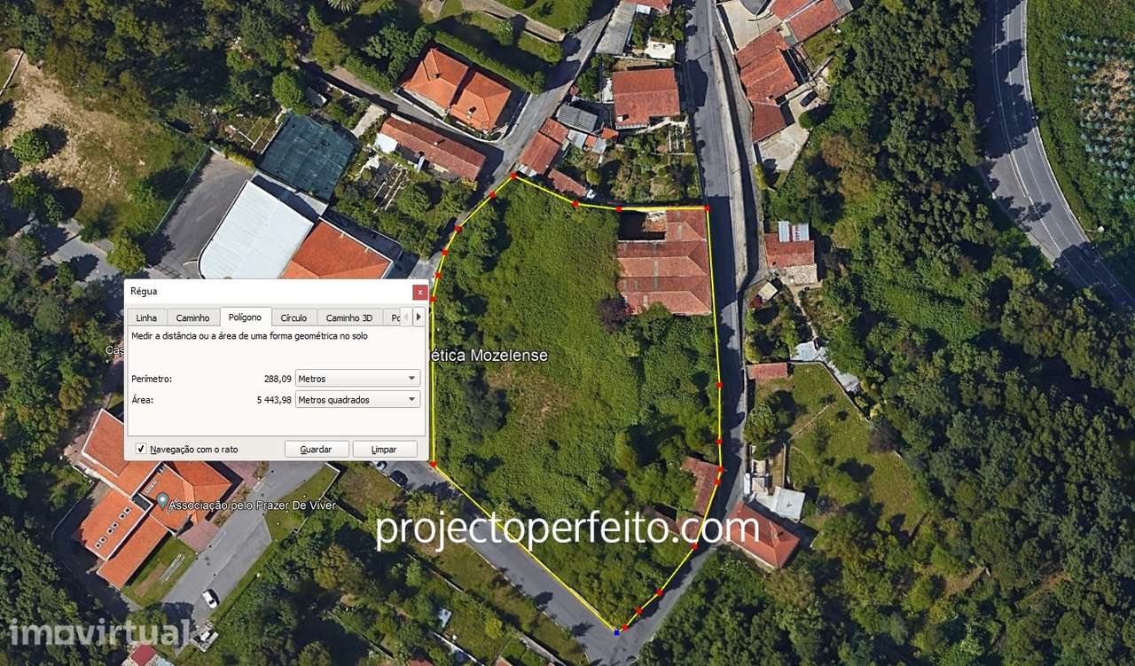 Terreno Urbano  Venda em Mozelos,Santa Maria da Feira - Grande imagem: 3/4