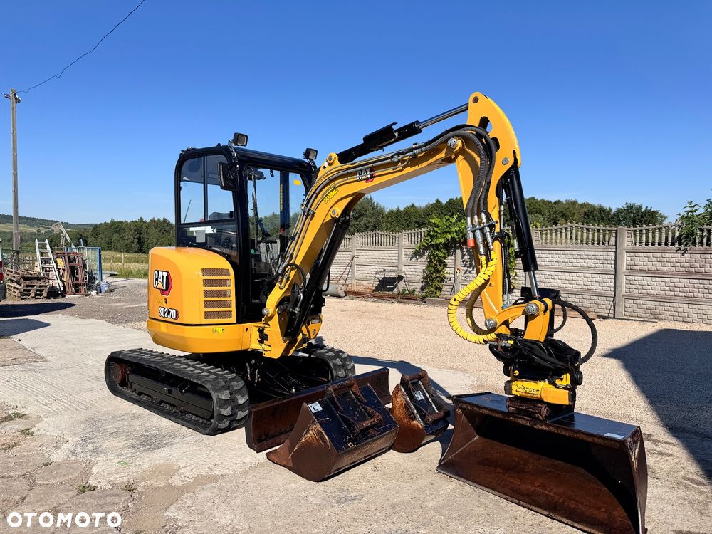 Caterpillar Cat 302.7D CR | 2021 | 1300 MTH | ENGCON ROTOTILT | BOGATE WYPOSAŻENIE | Oryginał 100% - 6