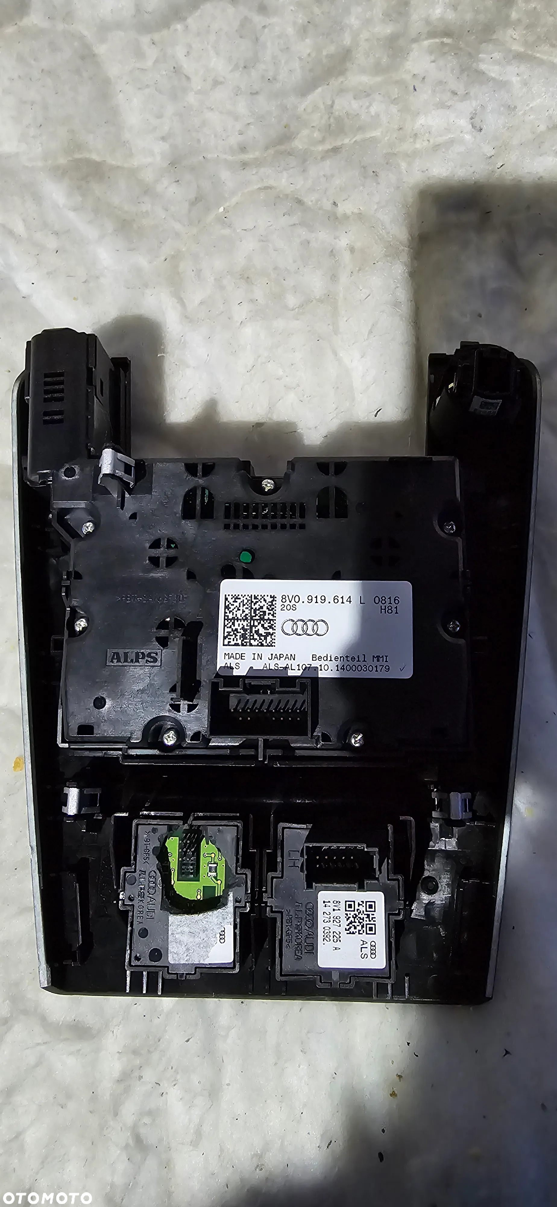 Panel sterowania MMI kontroler Audi A3 8V 8V0919614L - 3