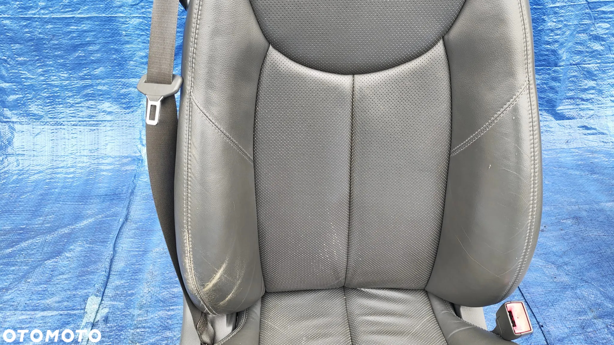FOTEL PRAWY KOMPLETNY PAS BEZPIECZEŃSTWA MODUŁ SILNICZEK OSŁONA SCHOWEK MERCEDES SL R230 W230 - 4
