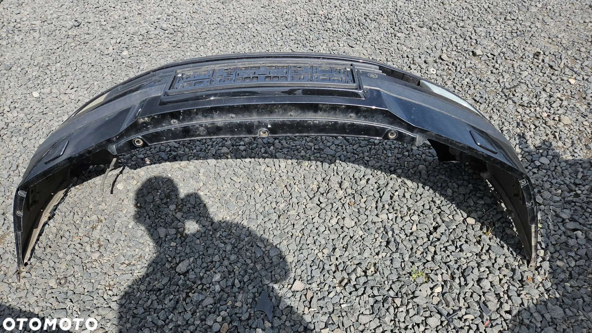 Zderzak przedni Skoda Octavia II 2 przód kolor 9910 czarny PDC czujniki - 8