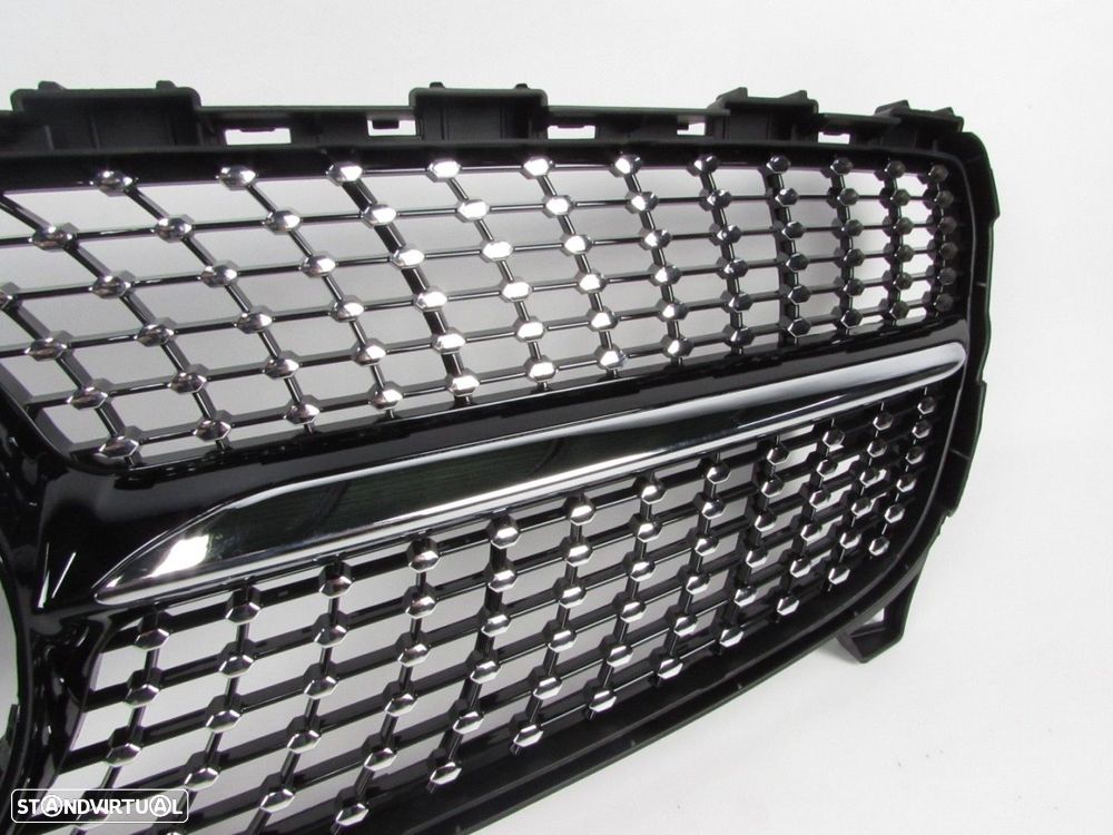 Grelha Frontal DIAMOND - 2ª FASE/ FACELIFT Novo MERCEDES-BENZ A-CLASS (W176) NTC... - 3