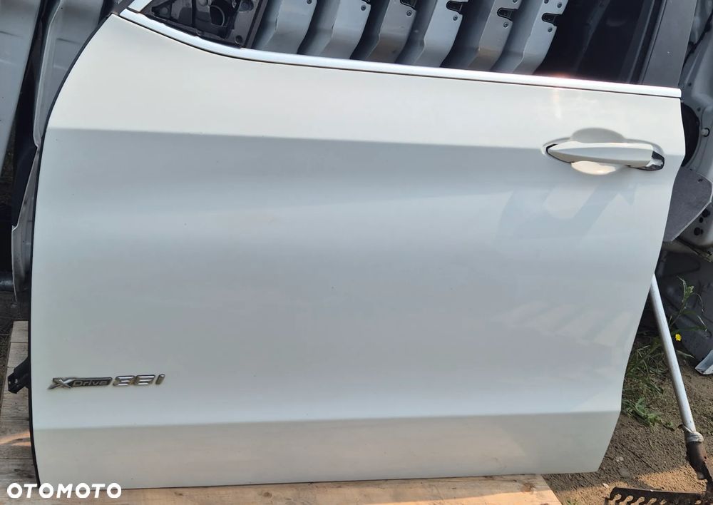 Drzwi Przód Przednie Lewe Białe BMW X5 F15 - 4