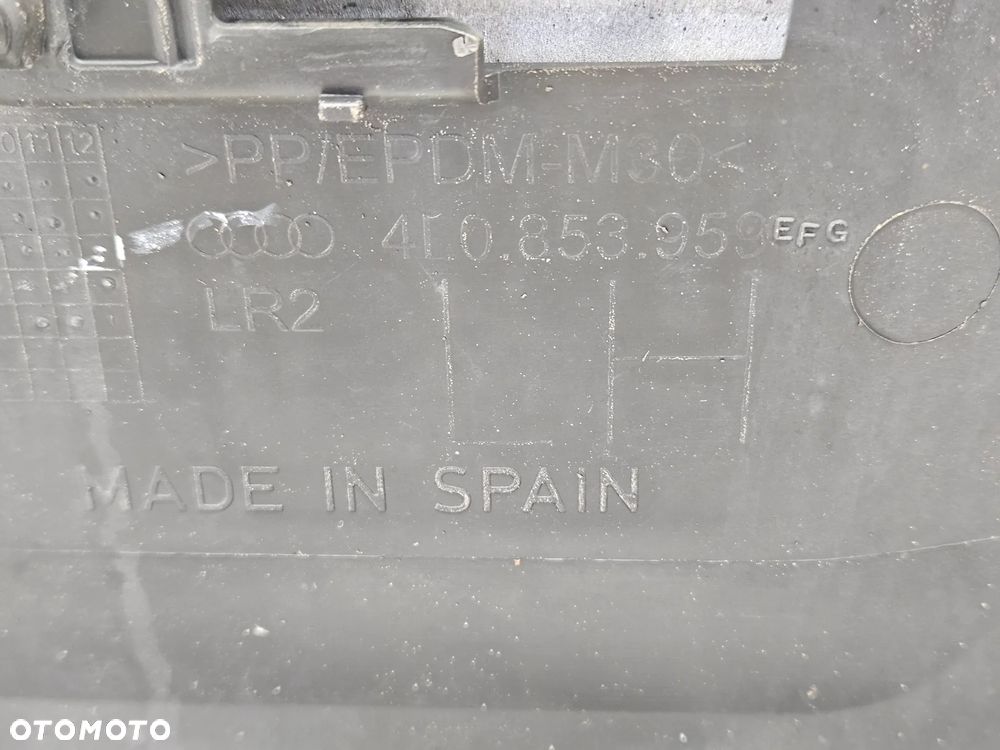 AUDI Q7 4L LIFT 09-15R LISTWA DOLNA S-LINE LISTWY DRZWI PRZOD TYL PRAWA LEWA BIALE LY9C 4L0853959 4L0853960 4L0853969 4L0853970 KOMPLET - 7